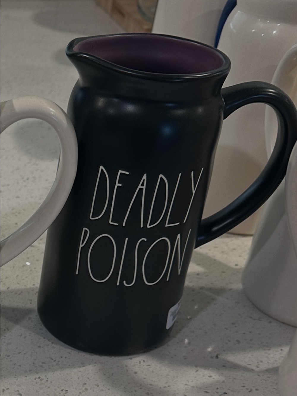 Rae Dunn Deadly Poison Pitcher